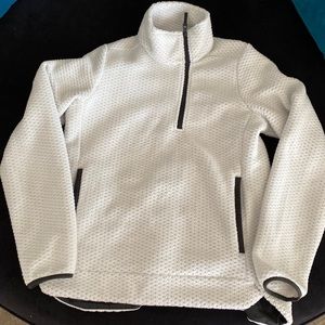 Helly Hansen fleece quarter zip pull over sweater